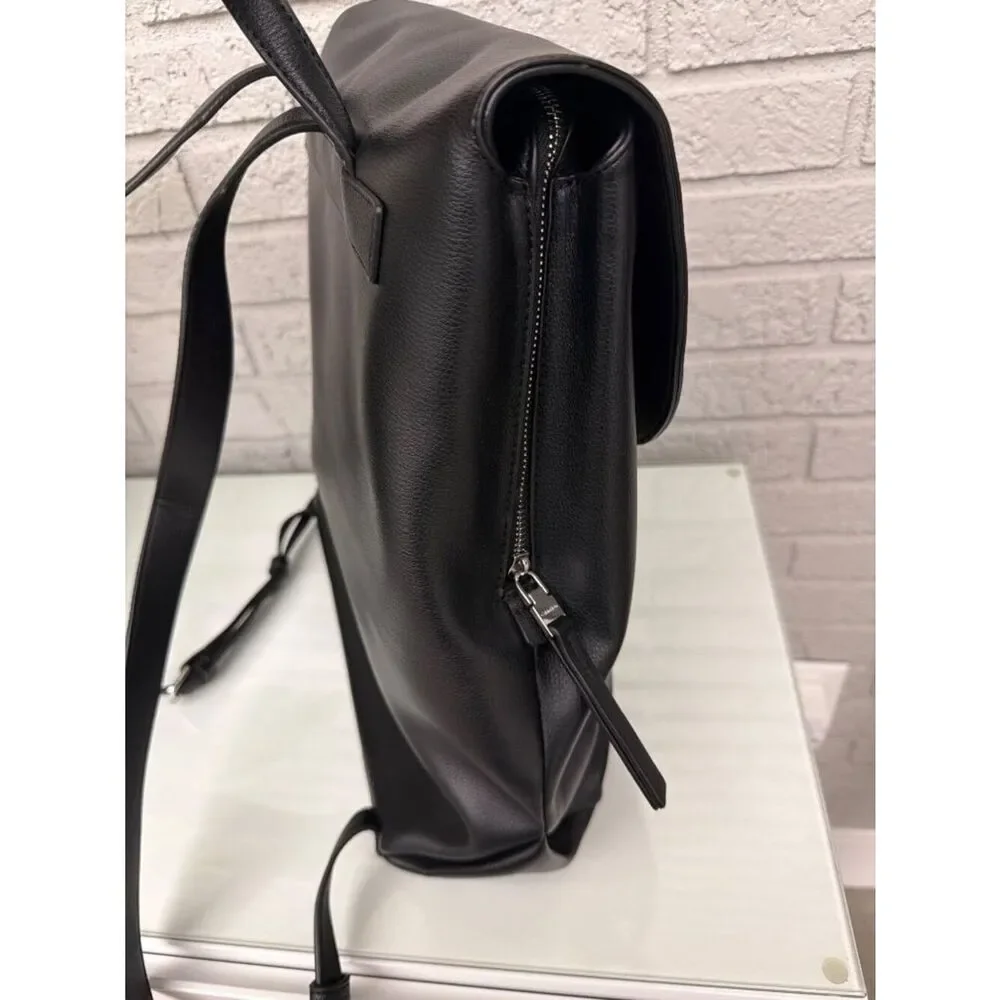 Calvin Klein Women\'s Daily Black Backpack Pebble Large Buy Calvin Klein Black Micro Pebble Round Backpack from Next USA main image 3